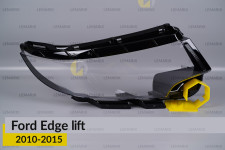 Стекло фары Ford Edge (2010-2015) рест правое