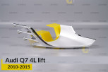 Хромована декоративна маска середня Audi Q7 4L (2010-2015) рест права