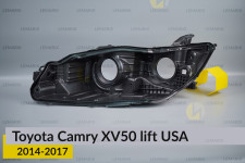 Корпус фари Toyota Camry XV50 USA (2014-2017) рест лівий