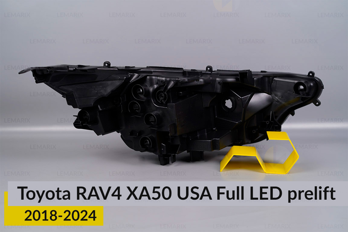 Корпус фари Toyota RAV4 XA50 USA Full LED (2018-2025) дорест лівий
