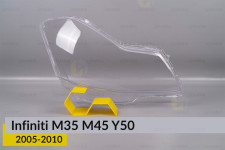 Скло фари Infiniti M35 M45 Y50 (2005-2010) праве