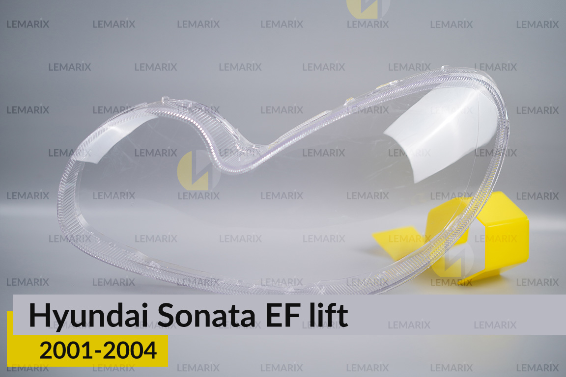 Скло фари Hyundai Sonata EF (2001-2004) рест ліве