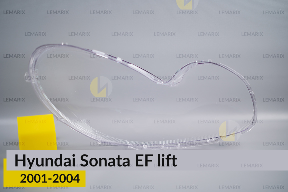 Скло фари Hyundai Sonata EF (2001-2004) рест ліве