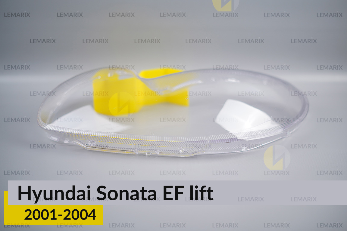 Скло фари Hyundai Sonata EF (2001-2004) рест ліве