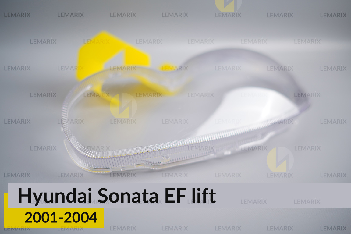 Скло фари Hyundai Sonata EF (2001-2004) рест ліве