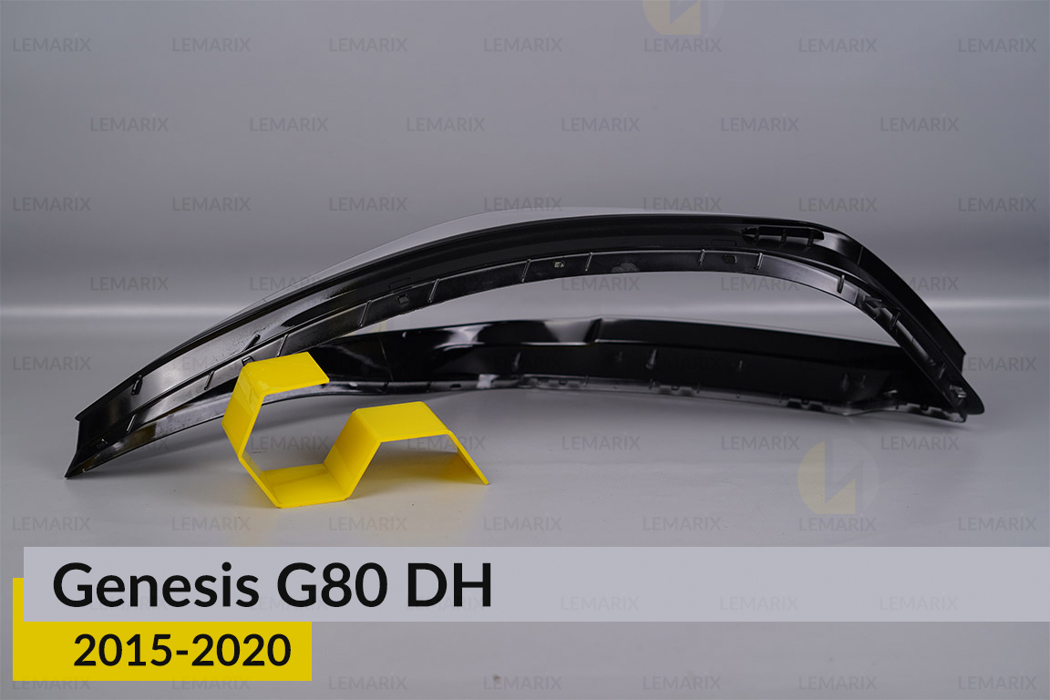Скло фари Genesis G80 DH (2015-2020) ліве