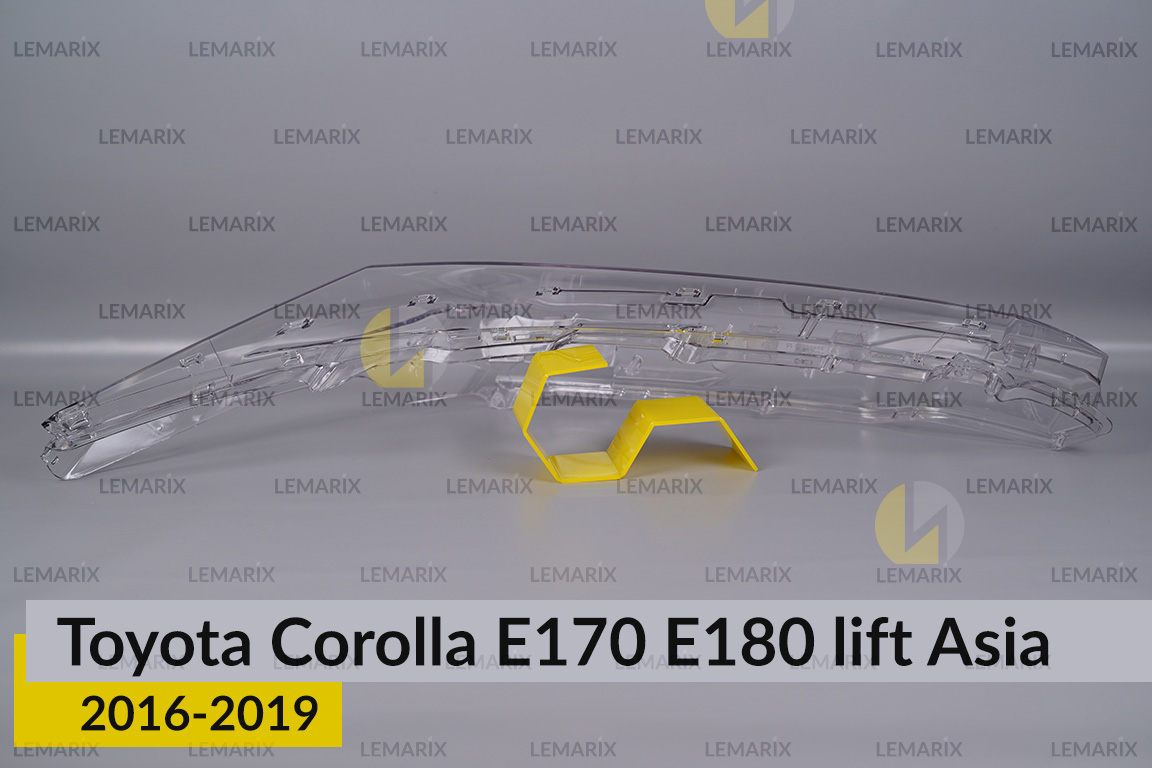 Скло фари Toyota Corolla E170 E180 Asia (2016-2019) рест ліве