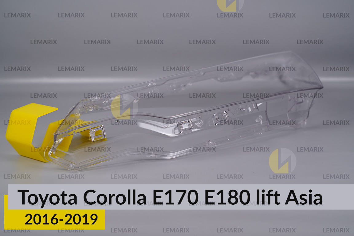Скло фари Toyota Corolla E170 E180 Asia (2016-2019) рест ліве