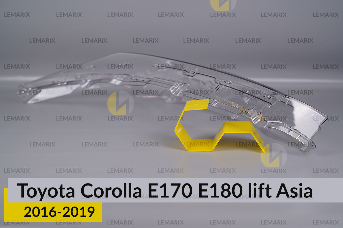 Скло фари Toyota Corolla E170 E180 Asia (2016-2019) рест ліве