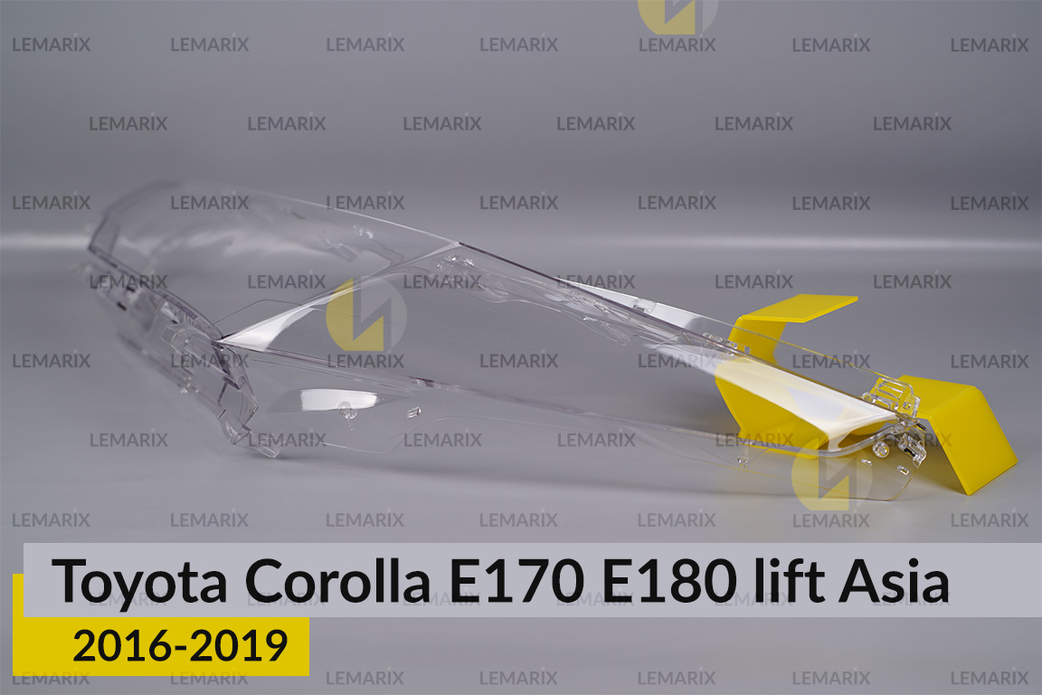 Скло фари Toyota Corolla E170 E180 Asia (2016-2019) рест ліве