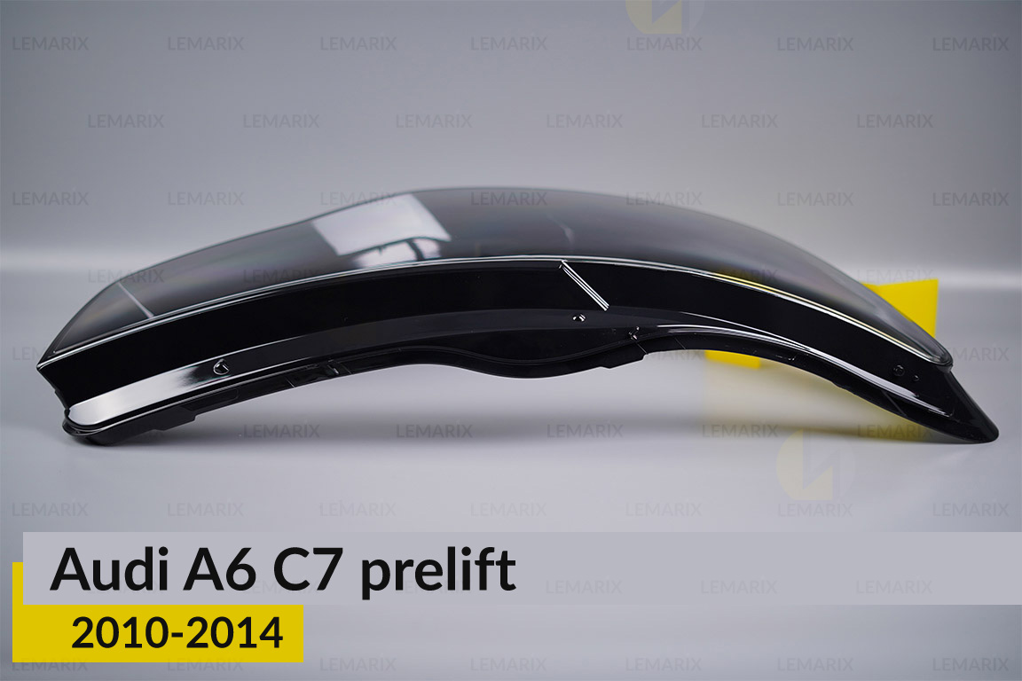 Скло фари Audi A6 C7 (2010-2014) дорест праве