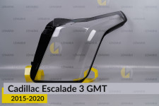 Скло фари Cadillac Escalade 3 GMT (2015-2020) ліве