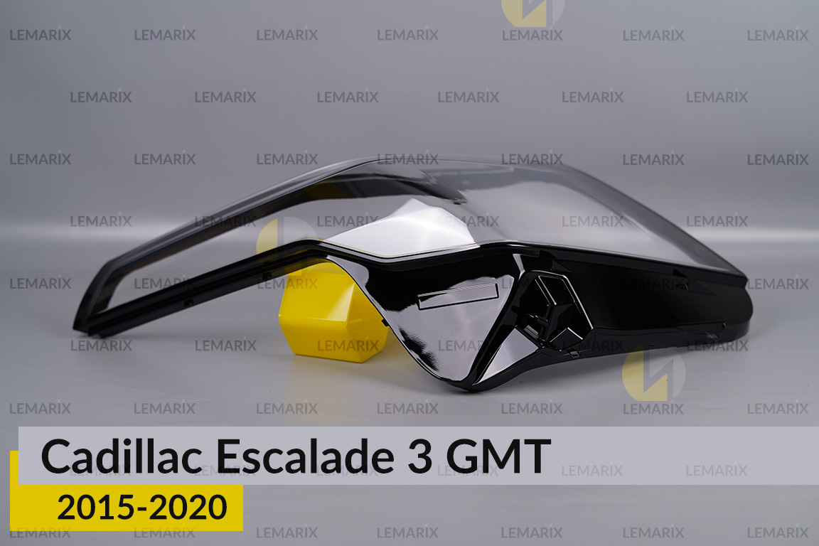 Скло фари Cadillac Escalade 3 GMT (2015-2020) ліве