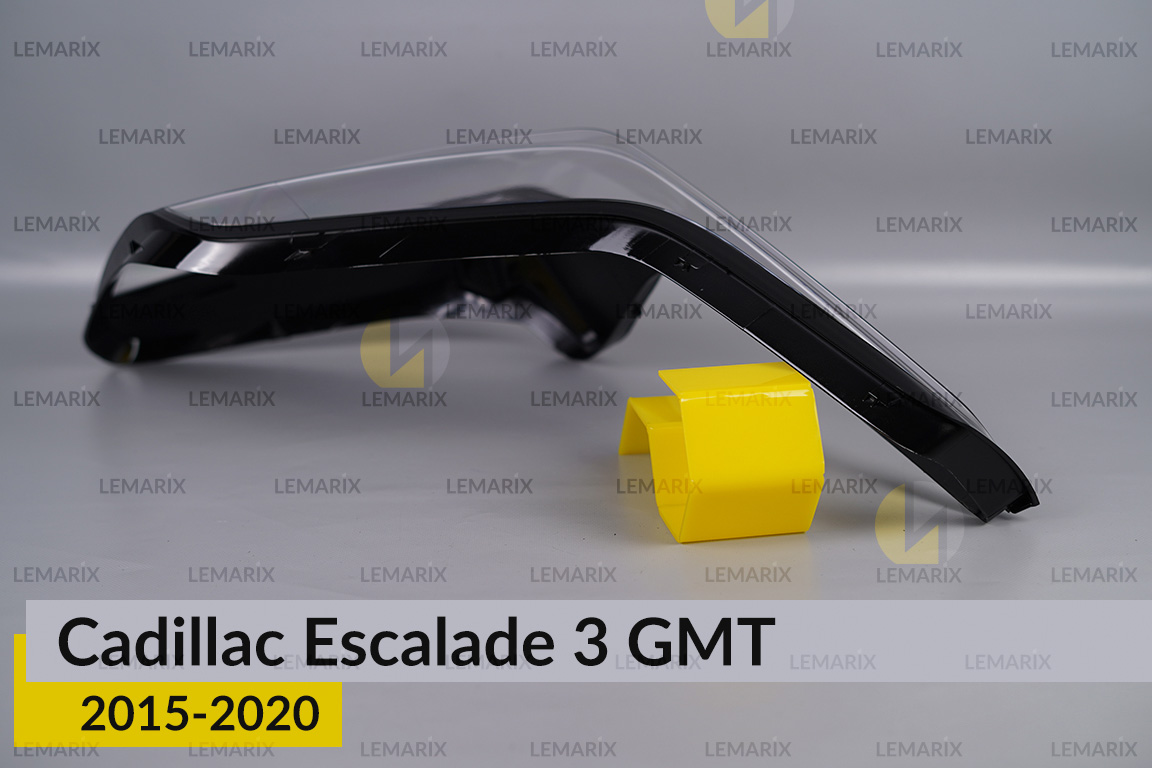 Скло фари Cadillac Escalade 3 GMT (2015-2020) ліве