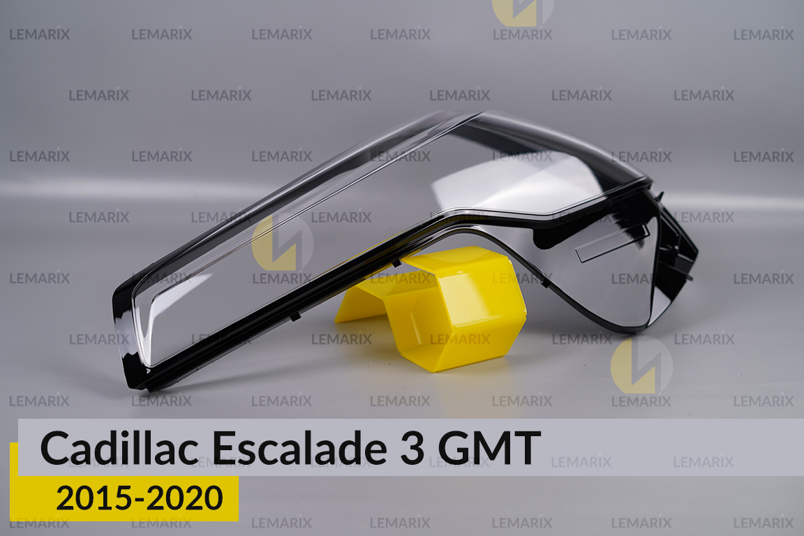 Скло фари Cadillac Escalade 3 GMT (2015-2020) ліве