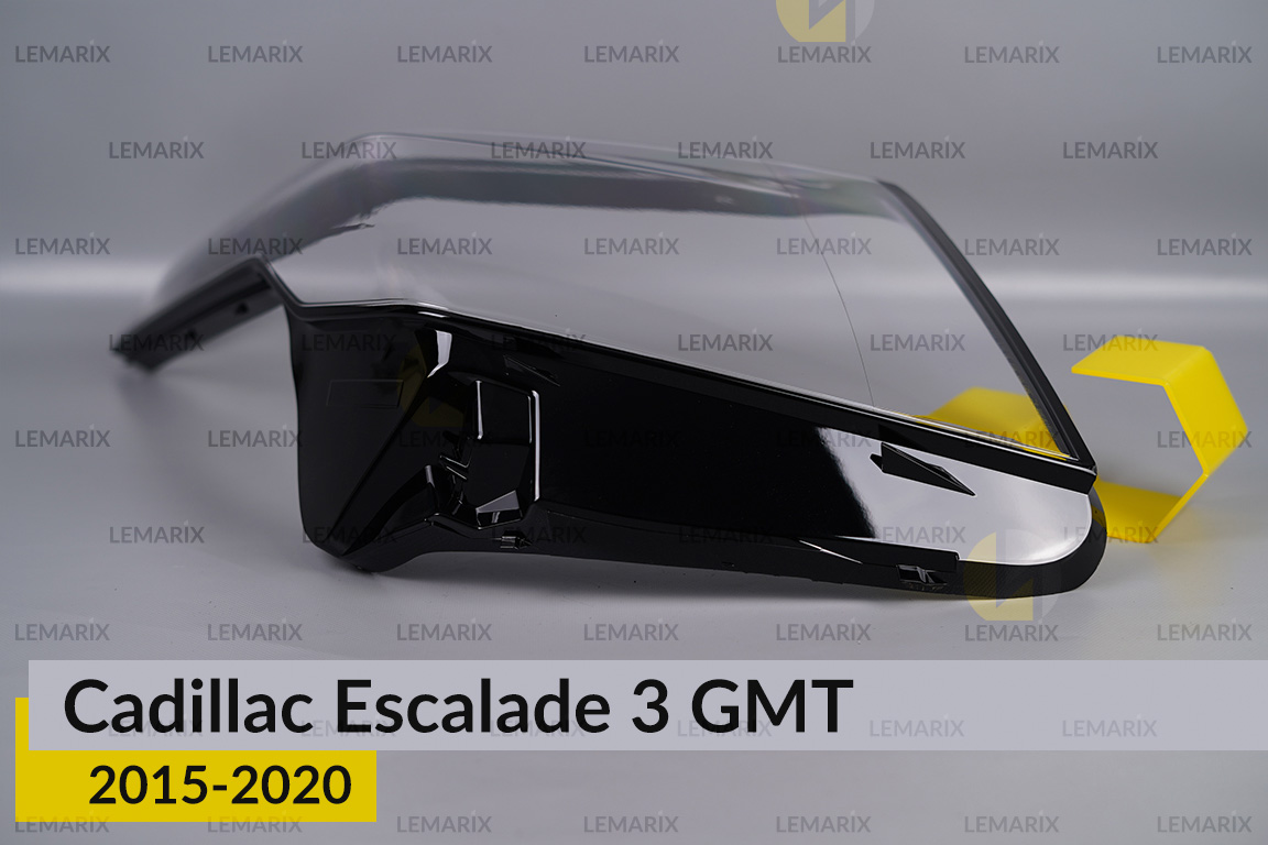 Скло фари Cadillac Escalade 3 GMT (2015-2020) ліве