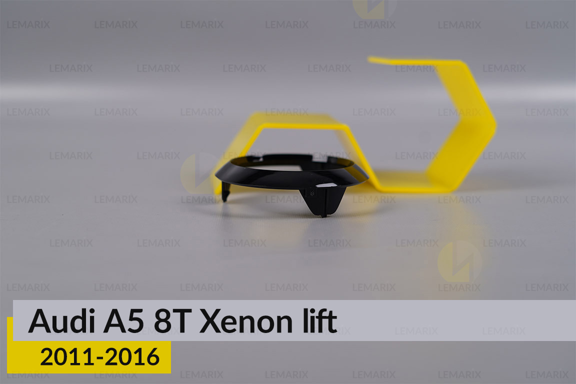 Декоративна маска лінзи Audi A5 8T Xenon (2011-2016) рест ліва