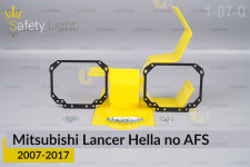 Перехідна рамка для Mitsubishi Lancer Hella no AFS (2007-2017)