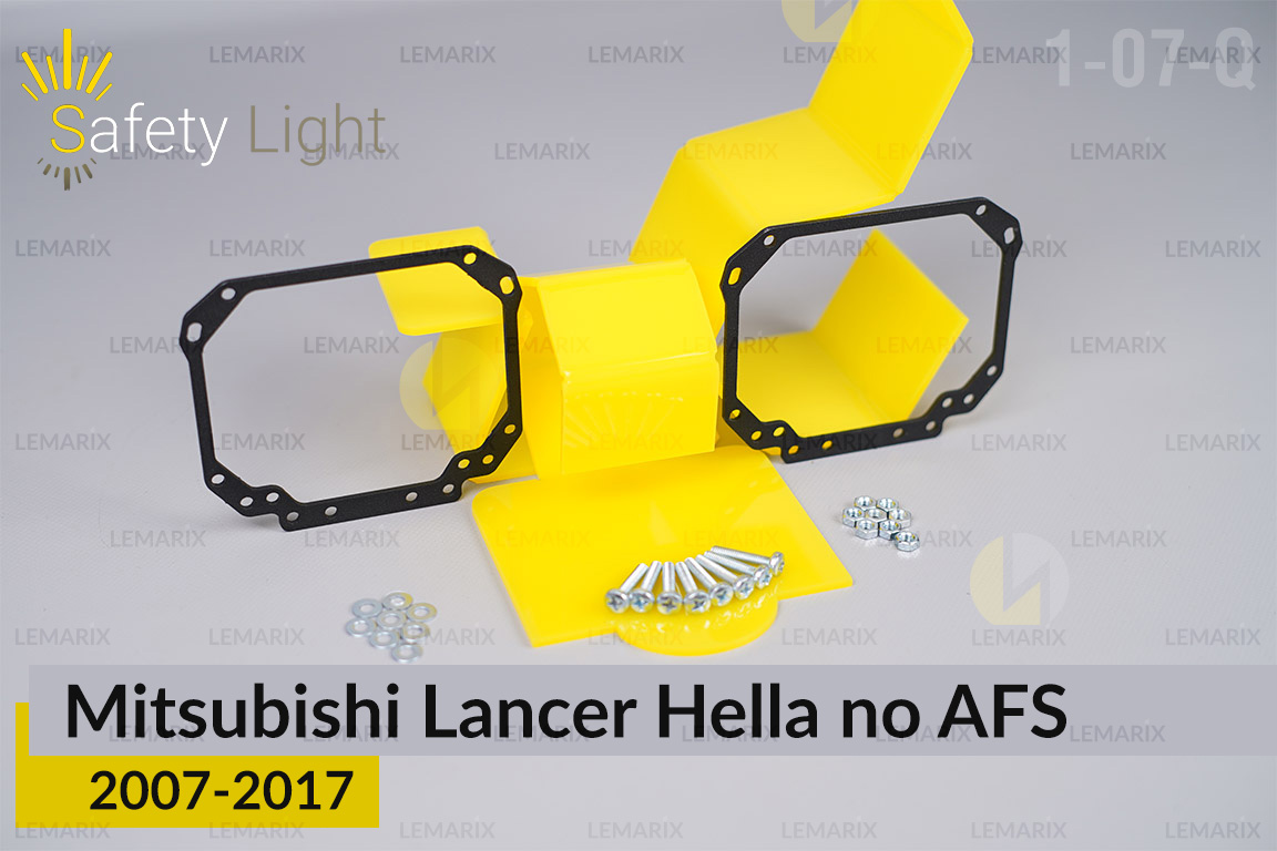 Перехідна рамка для Mitsubishi Lancer Hella no AFS (2007-2017)