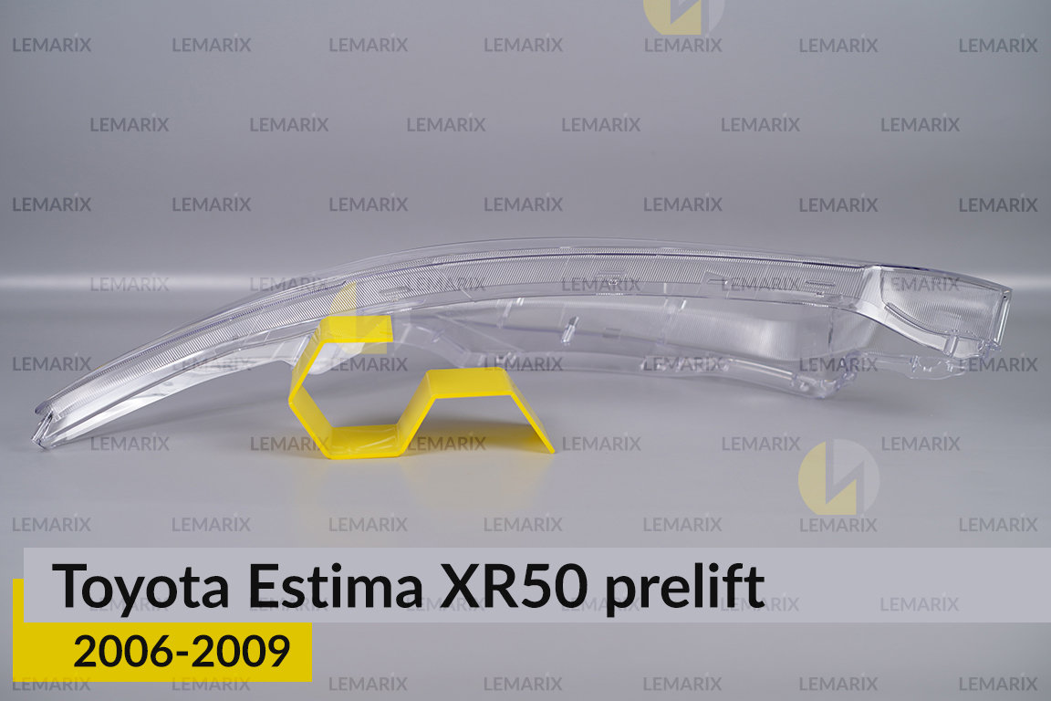 Скло фари Toyota Estima XR50 (2006-2009) дорест ліве