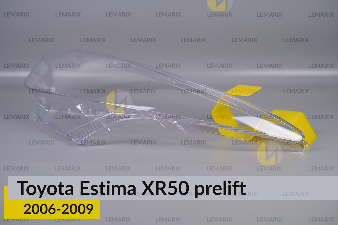 Скло фари Toyota Estima XR50 (2006-2009) дорест ліве