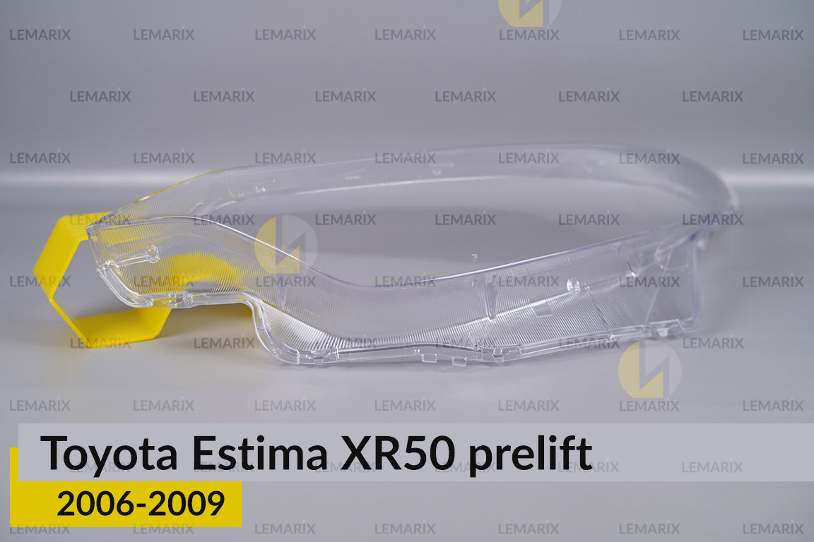 Скло фари Toyota Estima XR50 (2006-2009) дорест ліве