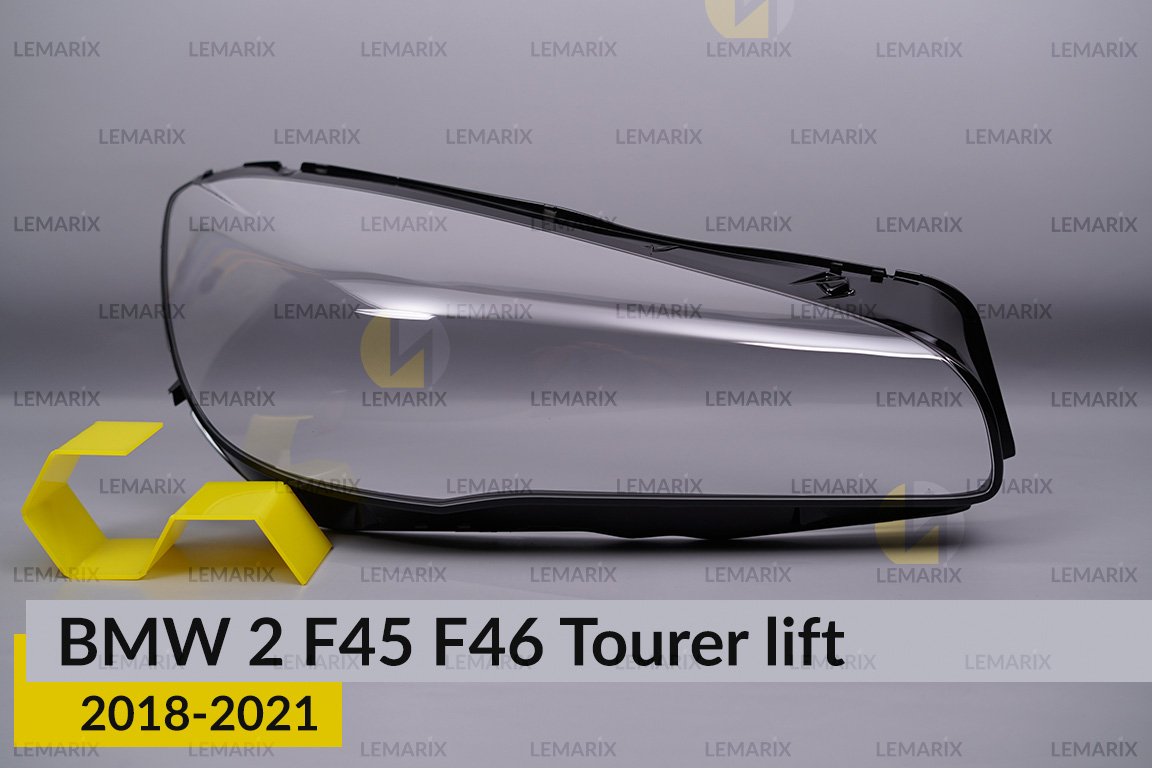 Скло фари BMW 2 F45 F46 Tourer (2018-2021) рест праве