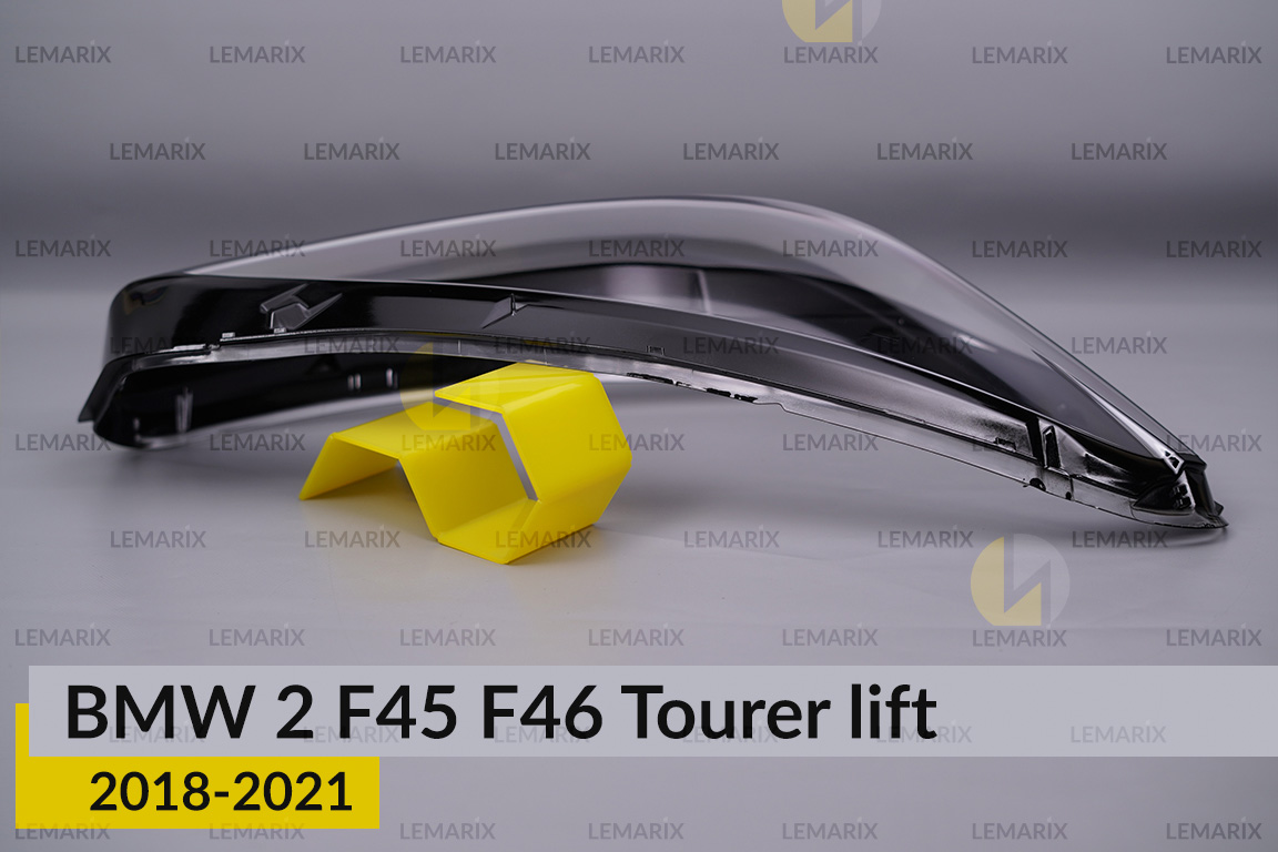 Скло фари BMW 2 F45 F46 Tourer (2018-2021) рест праве