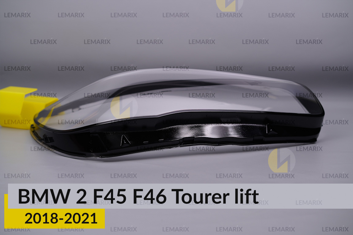 Скло фари BMW 2 F45 F46 Tourer (2018-2021) рест праве