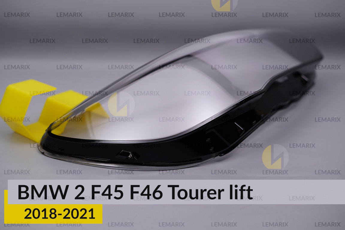 Скло фари BMW 2 F45 F46 Tourer (2018-2021) рест праве