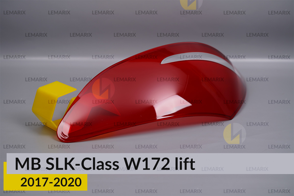 Скло заднього ліхтаря Mercedes-Benz SLK-Class W172 (2017-2020) рест праве