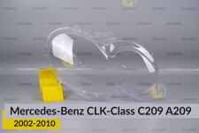 Скло фари Mercedes-Benz CLK-Class C209 A209 (2002-2010) праве