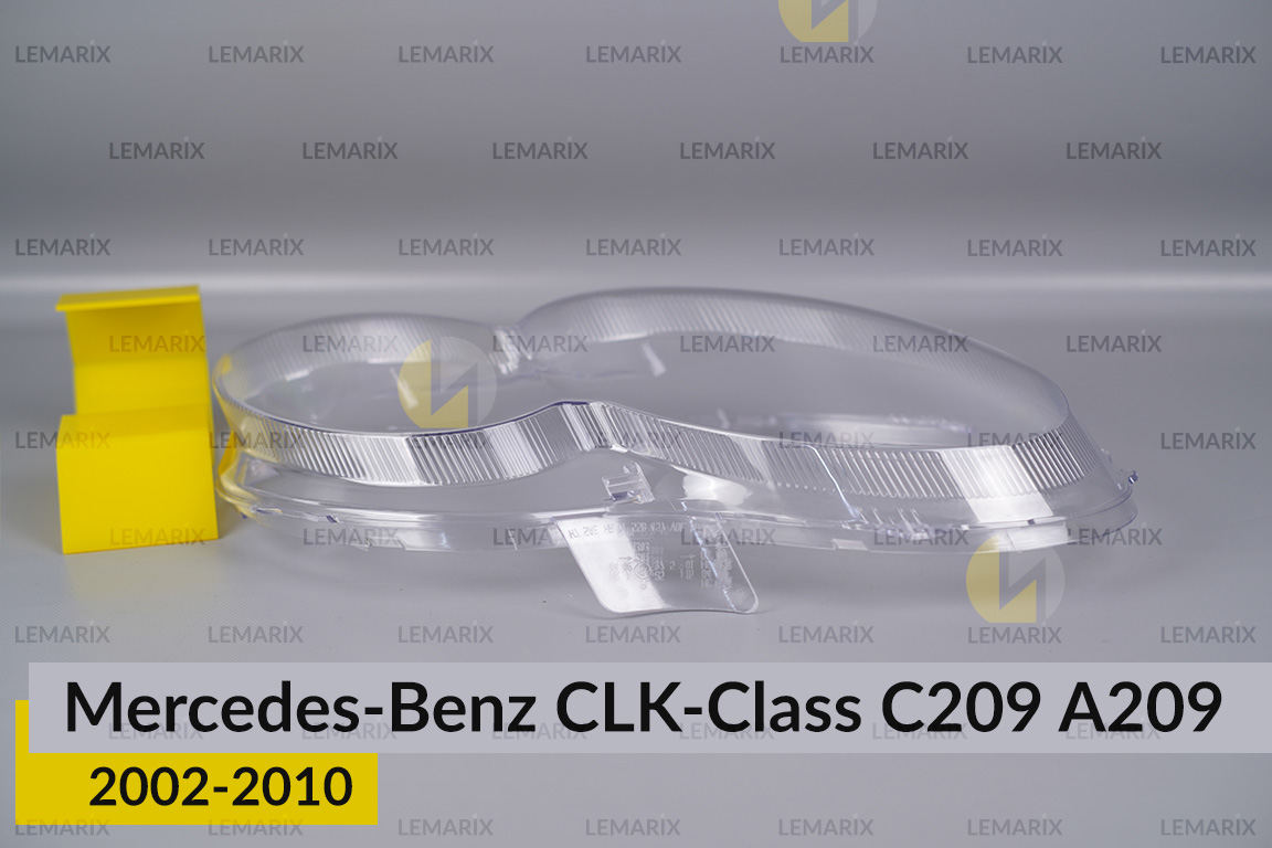 Скло фари Mercedes-Benz CLK-Class C209 A209 (2002-2010) праве