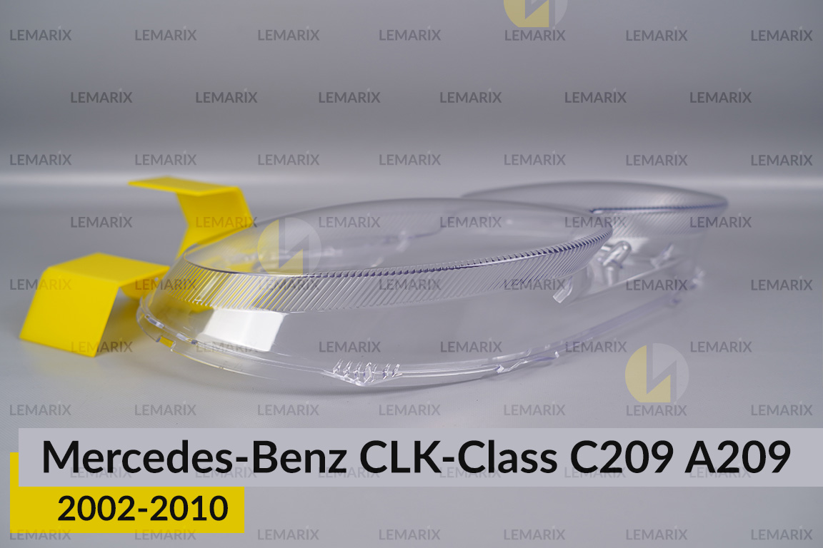 Скло фари Mercedes-Benz CLK-Class C209 A209 (2002-2010) праве