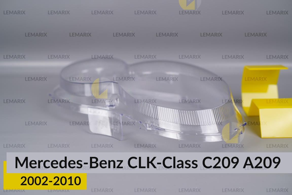 Скло фари Mercedes-Benz CLK-Class C209 A209 (2002-2010) праве