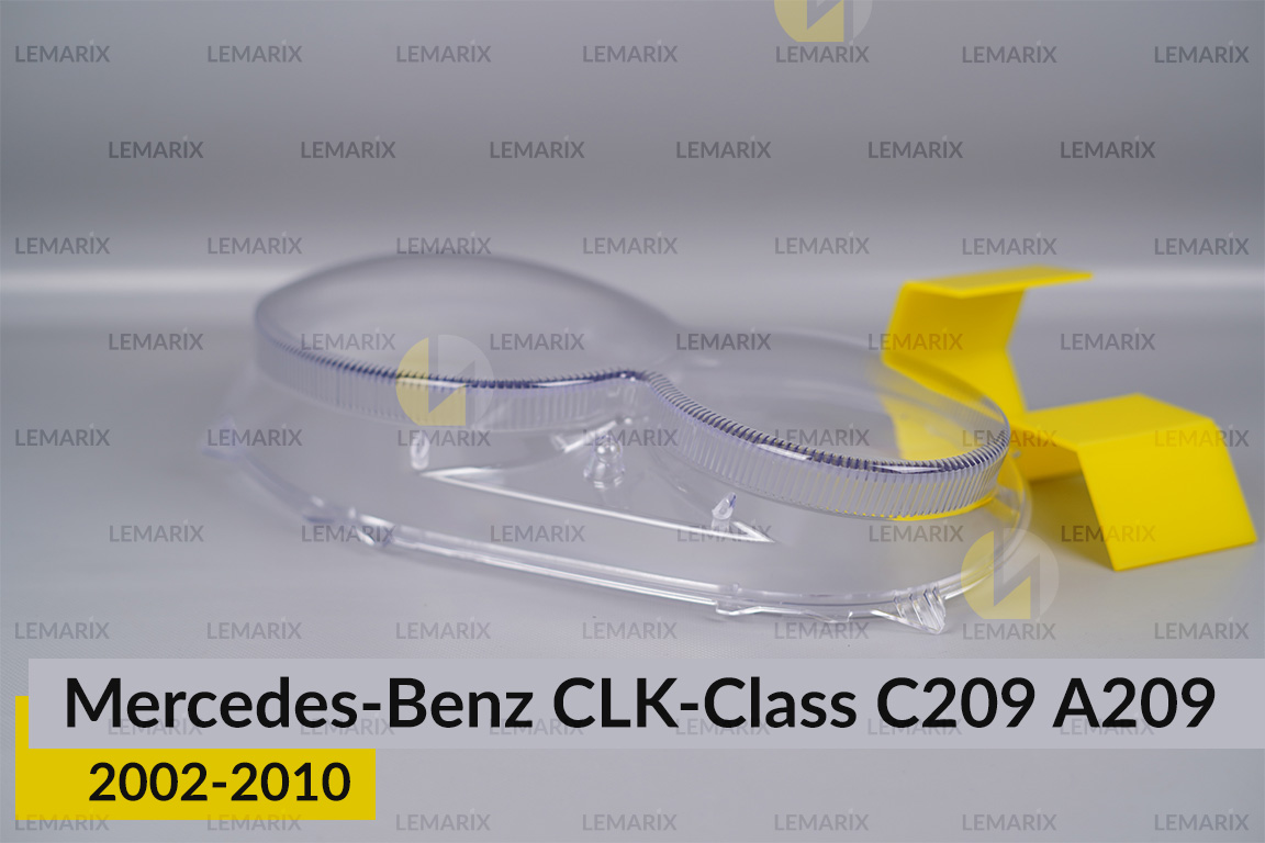 Скло фари Mercedes-Benz CLK-Class C209 A209 (2002-2010) праве