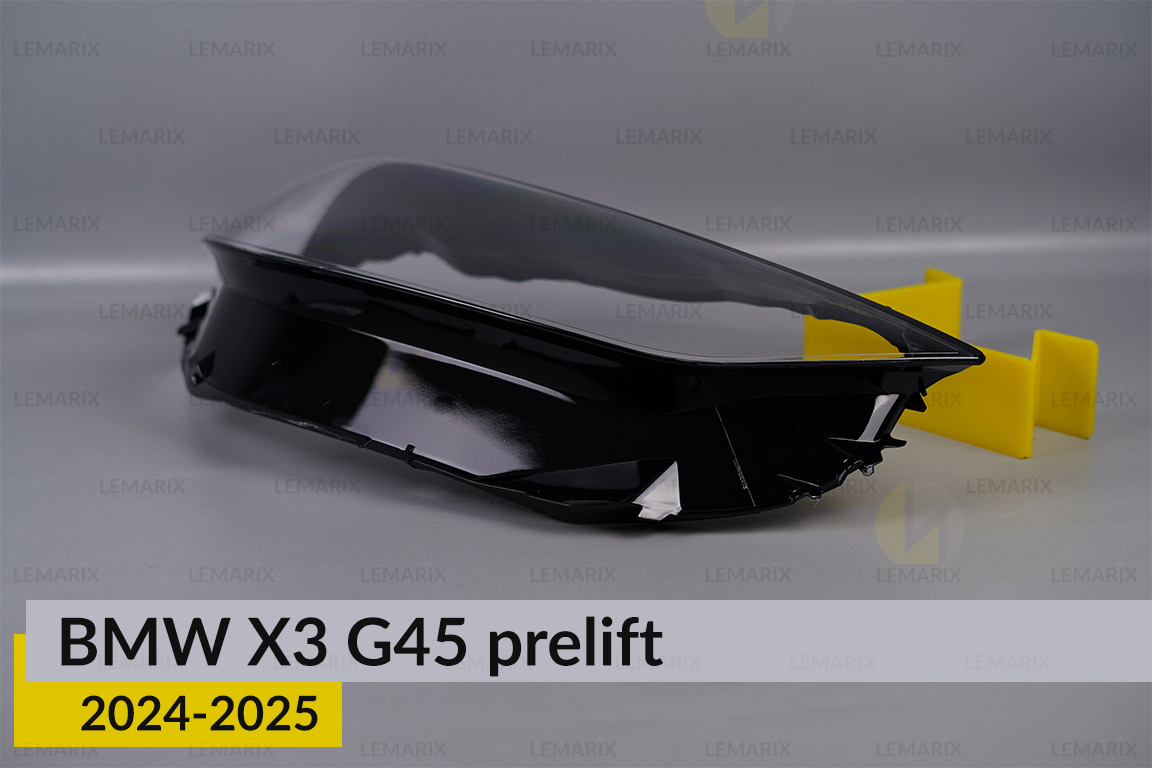 Скло фари BMW X3 G45 (2024-2025) дорест праве