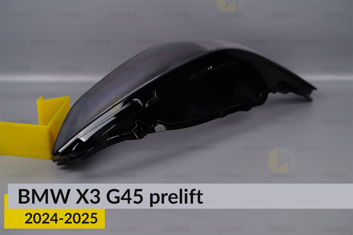 Скло фари BMW X3 G45 (2024-2025) дорест праве