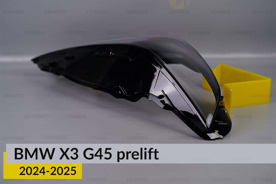 Скло фари BMW X3 G45 (2024-2025) дорест праве