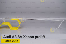 Світловод фари Audi A3 8V Xenon (2012-2016) дорест правий