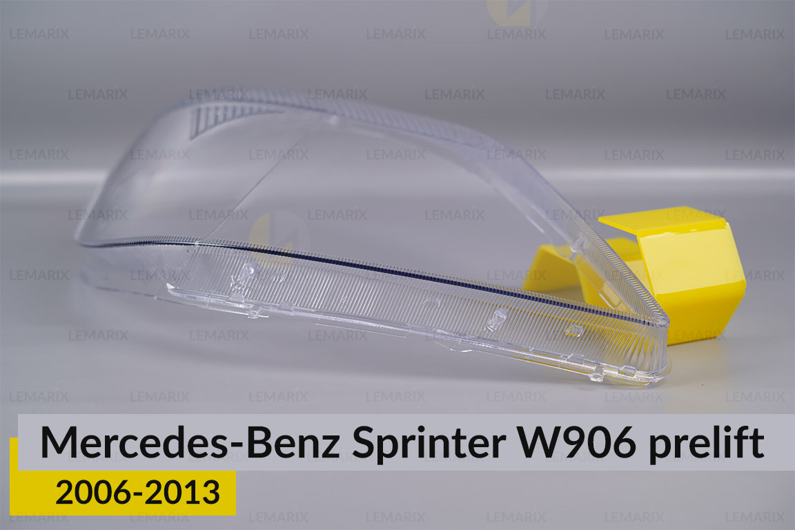 Скло фари Mercedes-Benz Sprinter W906 (2006-2013) дорест праве