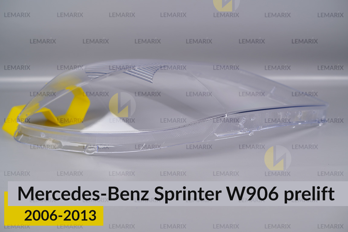 Скло фари Mercedes-Benz Sprinter W906 (2006-2013) дорест праве