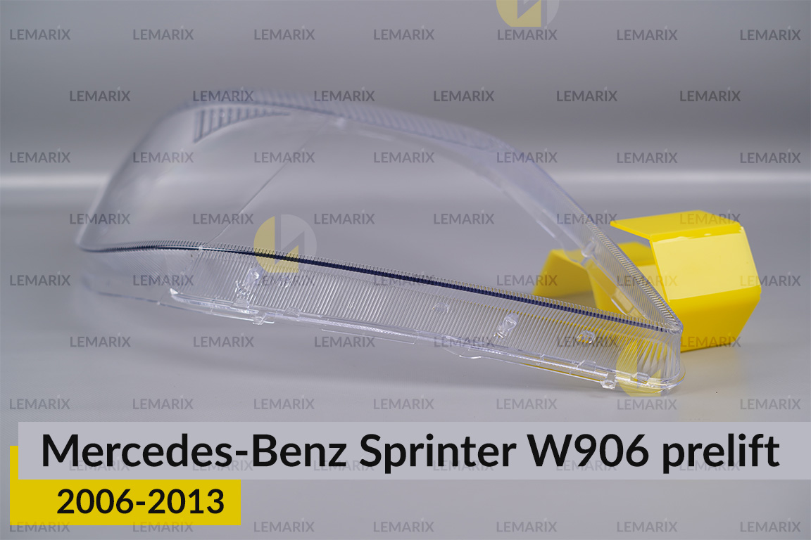 Скло фари Mercedes-Benz Sprinter W906 (2006-2013) дорест праве
