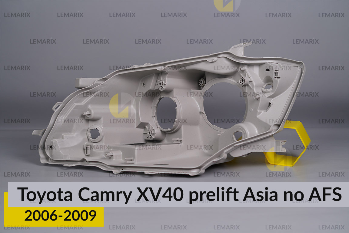 Корпус фари Toyota Camry XV40 no AFS (2006-2009) дорест лівий