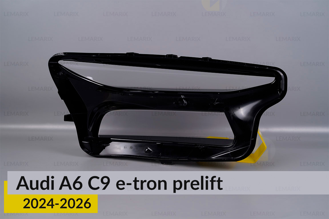 Скло фари Audi A6 C9 e‑tron (2024-2026) дорест ліве
