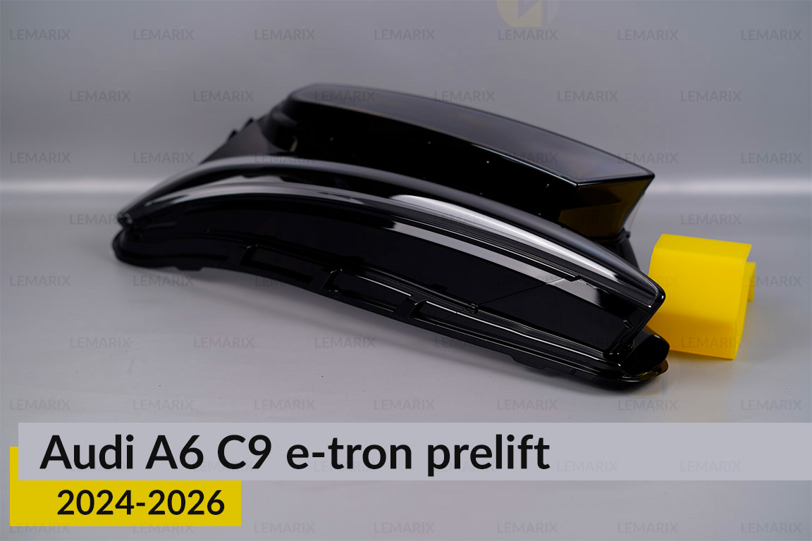 Скло фари Audi A6 C9 e‑tron (2024-2026) дорест ліве