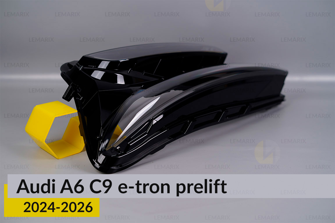 Скло фари Audi A6 C9 e‑tron (2024-2026) дорест ліве