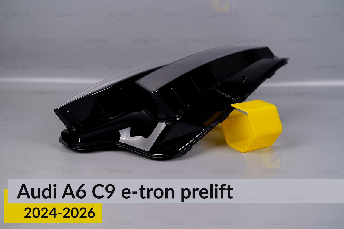 Скло фари Audi A6 C9 e‑tron (2024-2026) дорест ліве