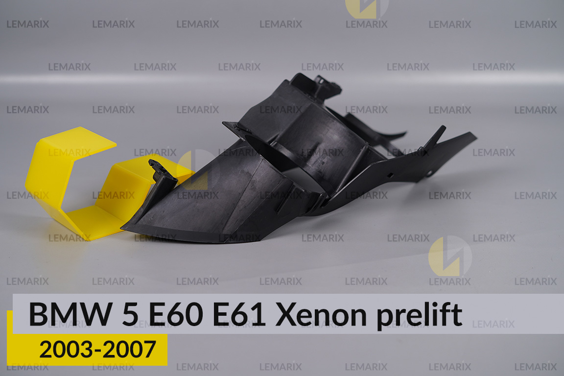 Декоративна маска BMW 5 E60 E61 Xenon (2003-2007) дорест ліва