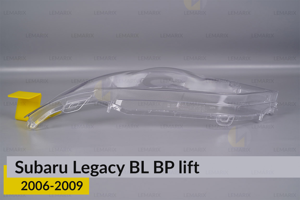 Скло фари Subaru Outback BL BP (2006-2009) рест під омивач ліве